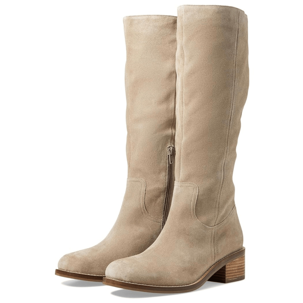 Vince Camuto Tan Suede Knee High Boots